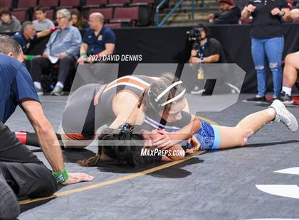 Thumbnail 2 in CIF State Wrestling Championships Girls (Round One) photogallery.