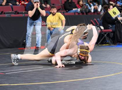 Thumbnail 1 in CIF State Wrestling Championships Girls (Round One) photogallery.