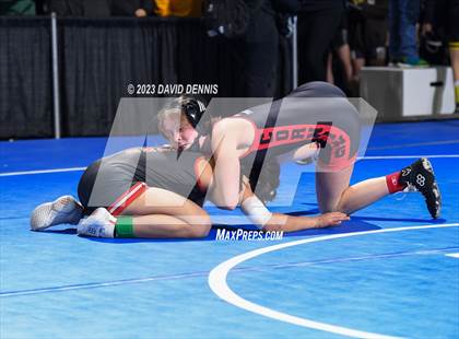 Thumbnail 3 in CIF State Wrestling Championships Girls (Round One) photogallery.