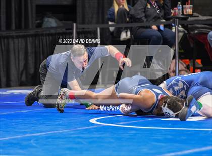 Thumbnail 3 in CIF State Wrestling Championships Girls (Round One) photogallery.