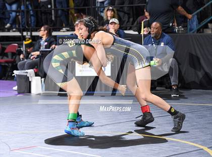 Thumbnail 2 in CIF State Wrestling Championships Girls (Round One) photogallery.