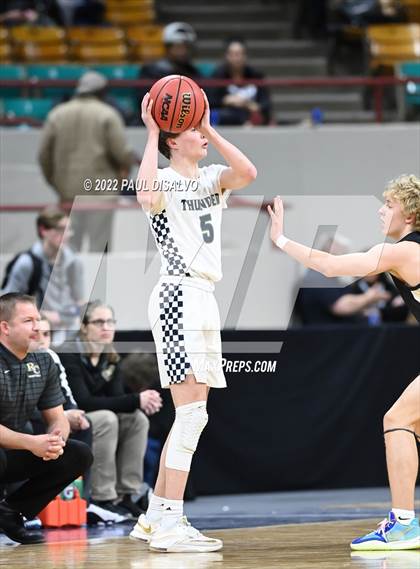 Thumbnail 3 in ThunderRidge vs. Rock Canyon (CHSAA 5A Great 8) photogallery.