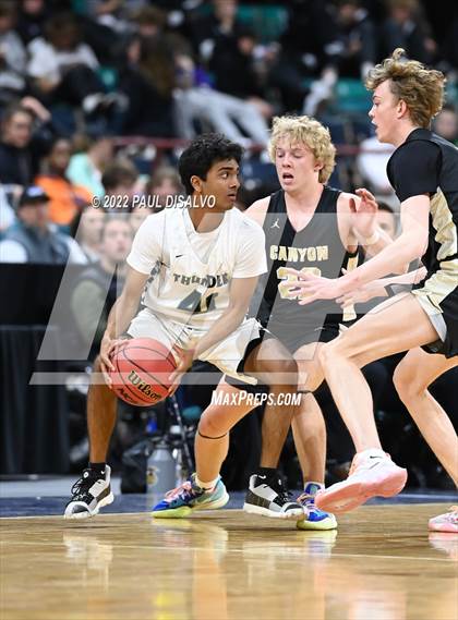 Thumbnail 2 in ThunderRidge vs. Rock Canyon (CHSAA 5A Great 8) photogallery.