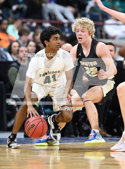 Thumbnail 3 in ThunderRidge vs. Rock Canyon (CHSAA 5A Great 8) photogallery.