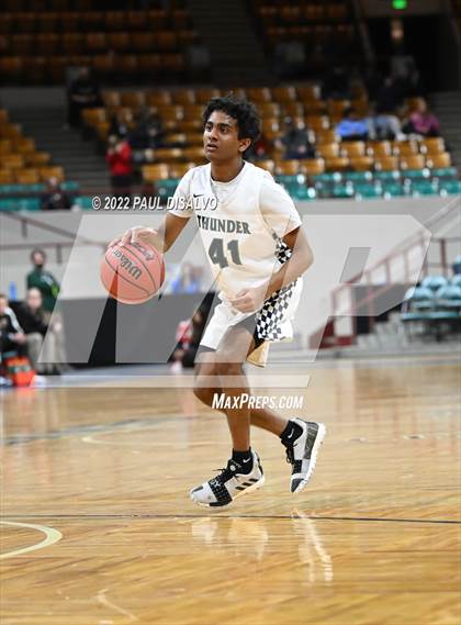 Thumbnail 2 in ThunderRidge vs. Rock Canyon (CHSAA 5A Great 8) photogallery.