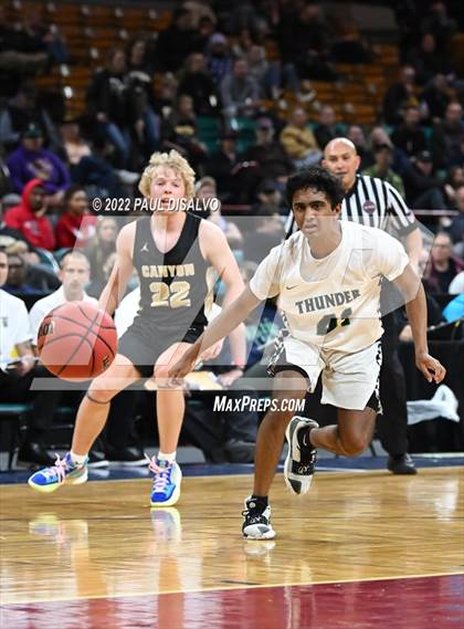 Thumbnail 1 in ThunderRidge vs. Rock Canyon (CHSAA 5A Great 8) photogallery.