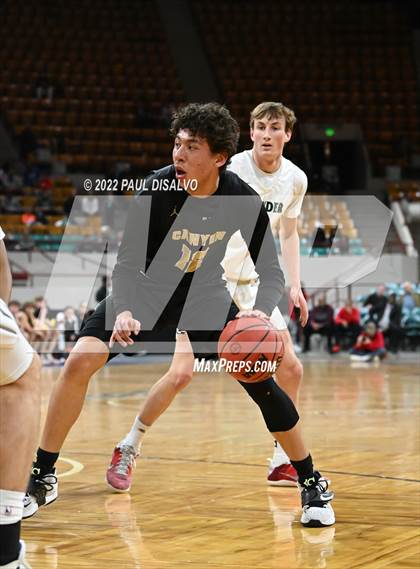Thumbnail 3 in ThunderRidge vs. Rock Canyon (CHSAA 5A Great 8) photogallery.
