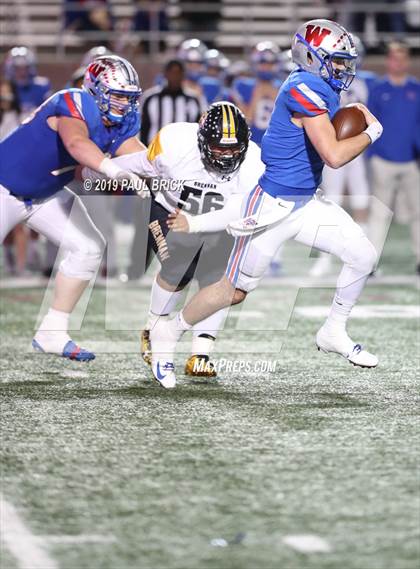 Thumbnail 1 in Westlake v SA Brennan (UIL 6A Area Playoff) photogallery.