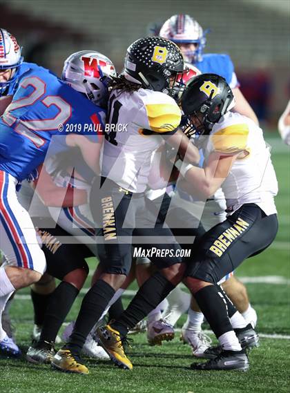 Thumbnail 1 in Westlake v SA Brennan (UIL 6A Area Playoff) photogallery.
