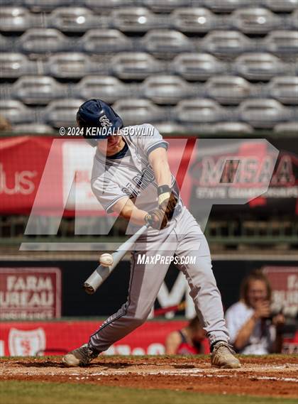 Thumbnail 2 in St. Andrew's Episcopal vs. East Union (MHSAA 2A Final) photogallery.
