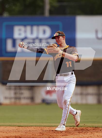 Thumbnail 1 in St. Andrew's Episcopal vs. East Union (MHSAA 2A Final) photogallery.