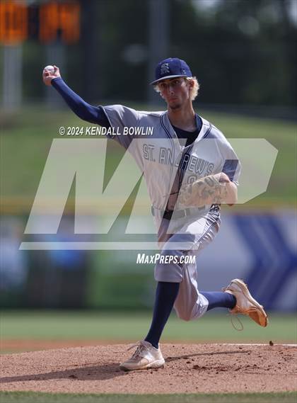 Thumbnail 1 in St. Andrew's Episcopal vs. East Union (MHSAA 2A Final) photogallery.