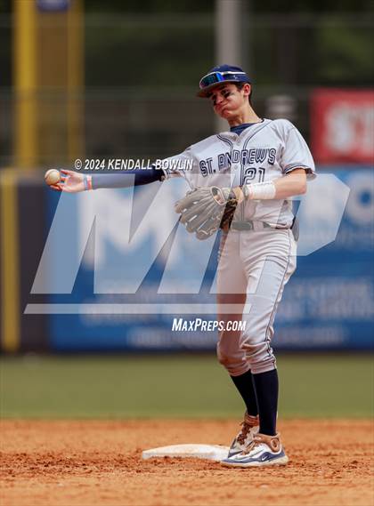 Thumbnail 3 in St. Andrew's Episcopal vs. East Union (MHSAA 2A Final) photogallery.