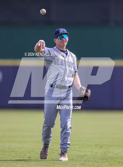 Thumbnail 1 in St. Andrew's Episcopal vs. East Union (MHSAA 2A Final) photogallery.