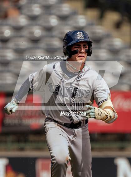 Thumbnail 2 in St. Andrew's Episcopal vs. East Union (MHSAA 2A Final) photogallery.