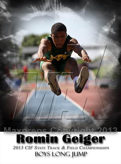 Thumbnail 2 in CIF State Track & Field Championships (Long Jump) photogallery.