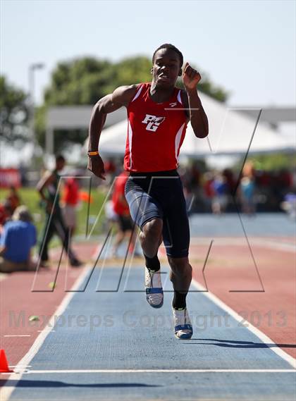 Thumbnail 2 in CIF State Track & Field Championships (Long Jump) photogallery.