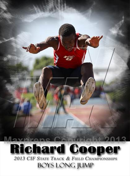 Thumbnail 1 in CIF State Track & Field Championships (Long Jump) photogallery.