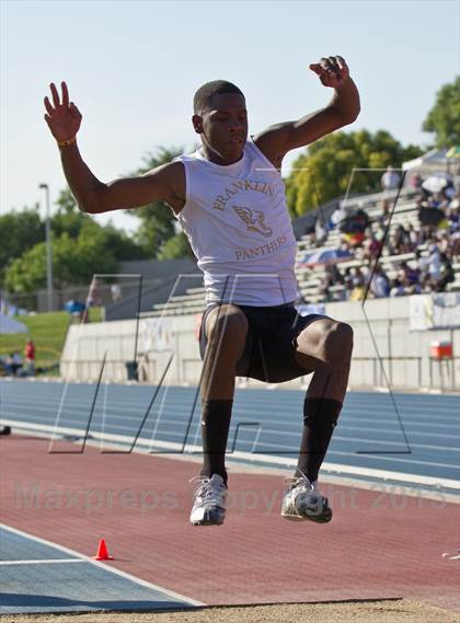 Thumbnail 2 in CIF State Track & Field Championships (Long Jump) photogallery.