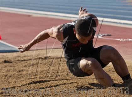 Thumbnail 2 in CIF State Track & Field Championships (Long Jump) photogallery.