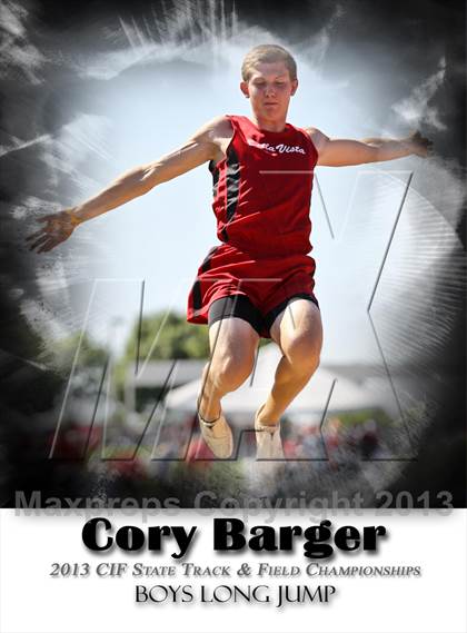 Thumbnail 3 in CIF State Track & Field Championships (Long Jump) photogallery.