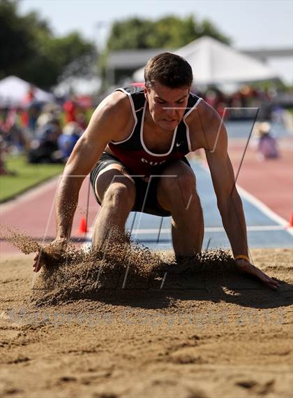 Thumbnail 2 in CIF State Track & Field Championships (Long Jump) photogallery.
