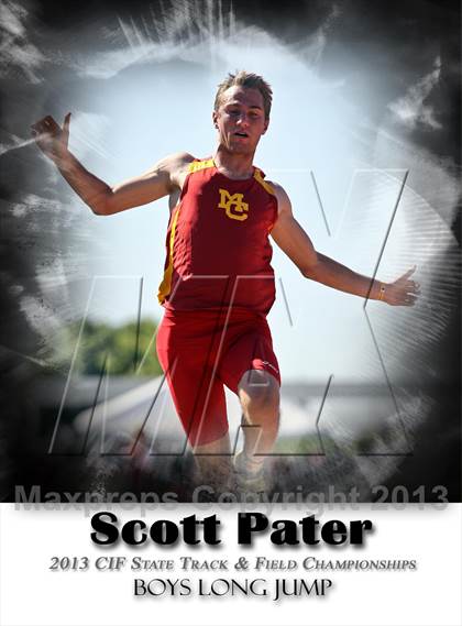 Thumbnail 1 in CIF State Track & Field Championships (Long Jump) photogallery.