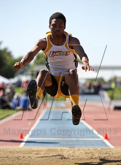 Thumbnail 2 in CIF State Track & Field Championships (Long Jump) photogallery.