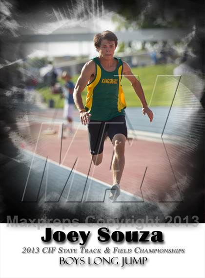 Thumbnail 3 in CIF State Track & Field Championships (Long Jump) photogallery.