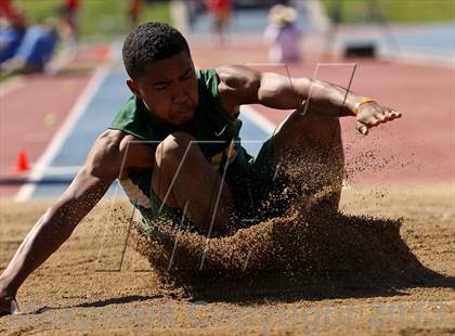 Thumbnail 3 in CIF State Track & Field Championships (Long Jump) photogallery.