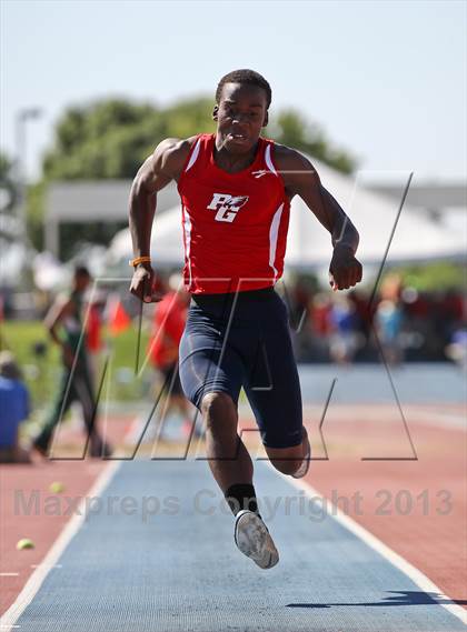 Thumbnail 3 in CIF State Track & Field Championships (Long Jump) photogallery.