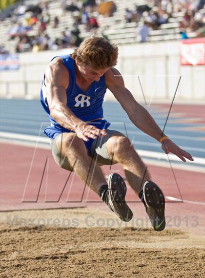 Thumbnail 2 in CIF State Track & Field Championships (Long Jump) photogallery.