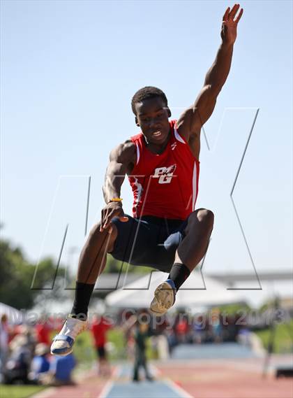 Thumbnail 1 in CIF State Track & Field Championships (Long Jump) photogallery.