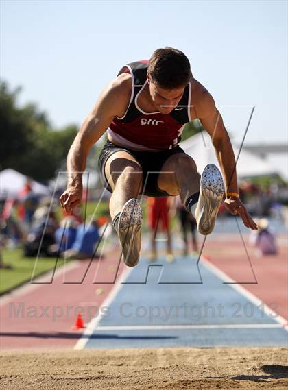 Thumbnail 3 in CIF State Track & Field Championships (Long Jump) photogallery.
