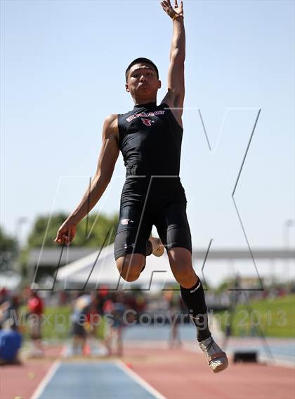 Thumbnail 2 in CIF State Track & Field Championships (Long Jump) photogallery.