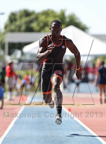 Thumbnail 2 in CIF State Track & Field Championships (Long Jump) photogallery.