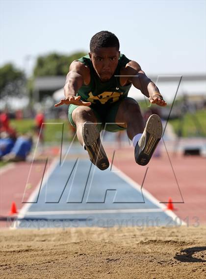 Thumbnail 1 in CIF State Track & Field Championships (Long Jump) photogallery.