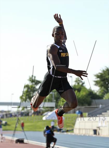 Thumbnail 3 in CIF State Track & Field Championships (Long Jump) photogallery.