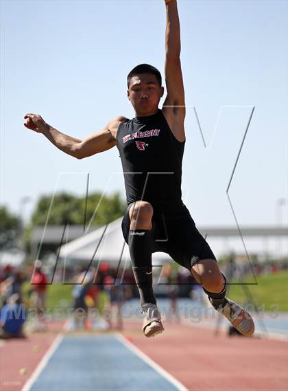 Thumbnail 3 in CIF State Track & Field Championships (Long Jump) photogallery.