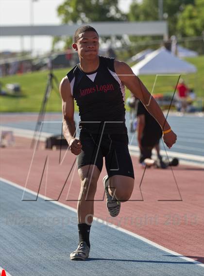 Thumbnail 2 in CIF State Track & Field Championships (Long Jump) photogallery.