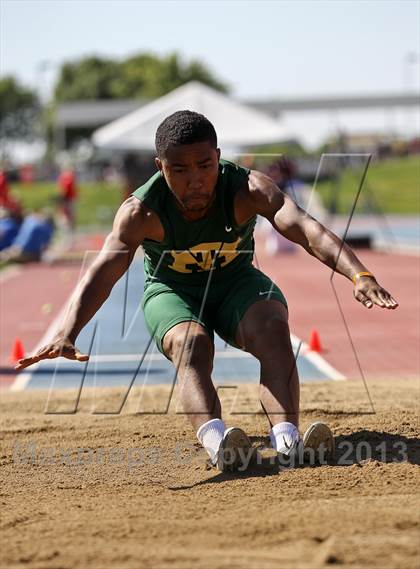 Thumbnail 2 in CIF State Track & Field Championships (Long Jump) photogallery.