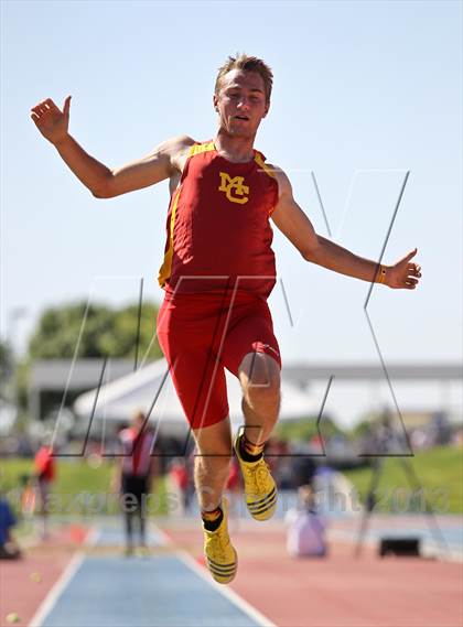 Thumbnail 1 in CIF State Track & Field Championships (Long Jump) photogallery.