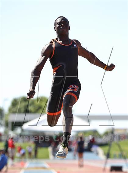 Thumbnail 3 in CIF State Track & Field Championships (Long Jump) photogallery.