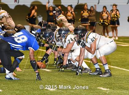 Thumbnail 3 in Kingman Academy vs. Bourgade Catholic photogallery.