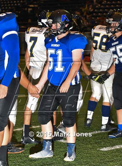 Thumbnail 3 in Kingman Academy vs. Bourgade Catholic photogallery.