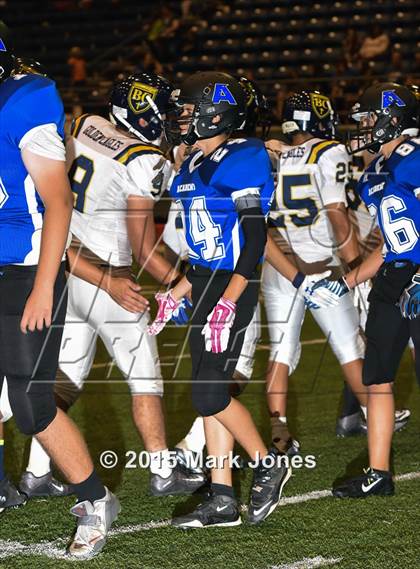 Thumbnail 2 in Kingman Academy vs. Bourgade Catholic photogallery.