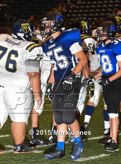 Thumbnail 1 in Kingman Academy vs. Bourgade Catholic photogallery.