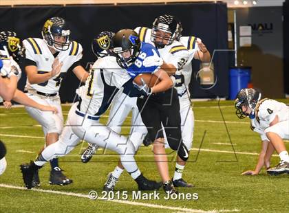 Thumbnail 3 in Kingman Academy vs. Bourgade Catholic photogallery.