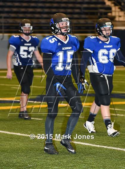 Thumbnail 3 in Kingman Academy vs. Bourgade Catholic photogallery.