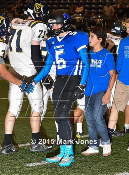 Thumbnail 2 in Kingman Academy vs. Bourgade Catholic photogallery.